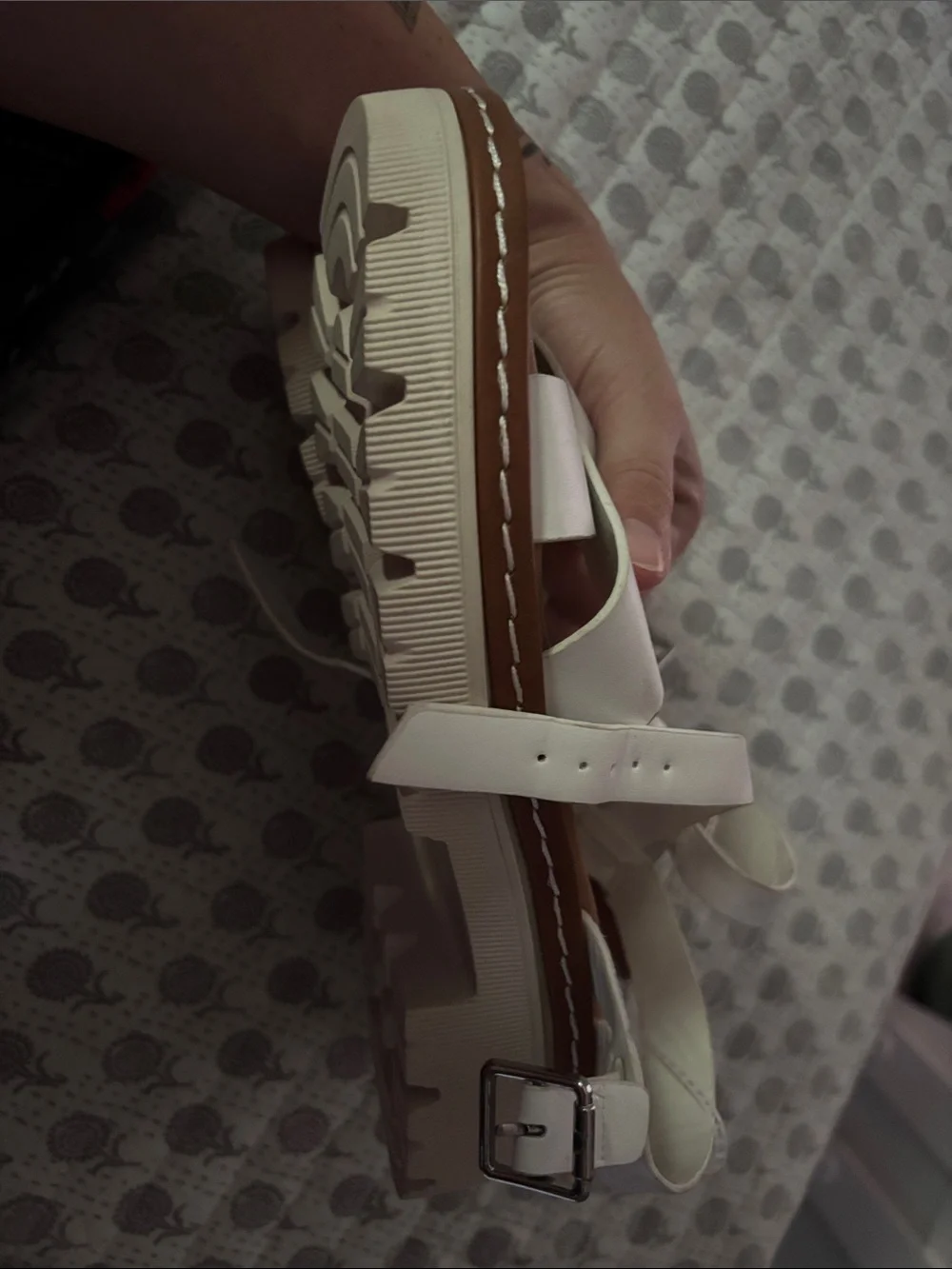 Forever Link White Crisscross Ankle Strap Sandals